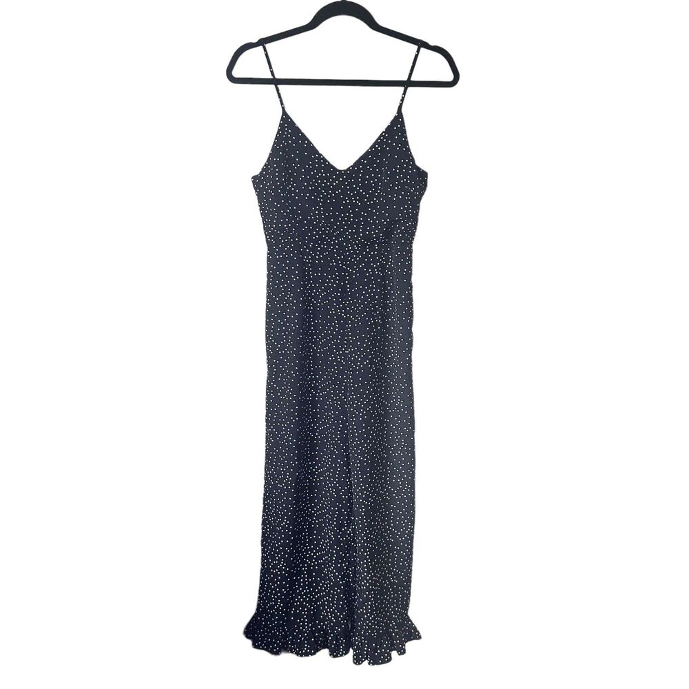 SEEK THE LABEL Polka‎ Dot Wide Leg Jumpsuit Sz Small
